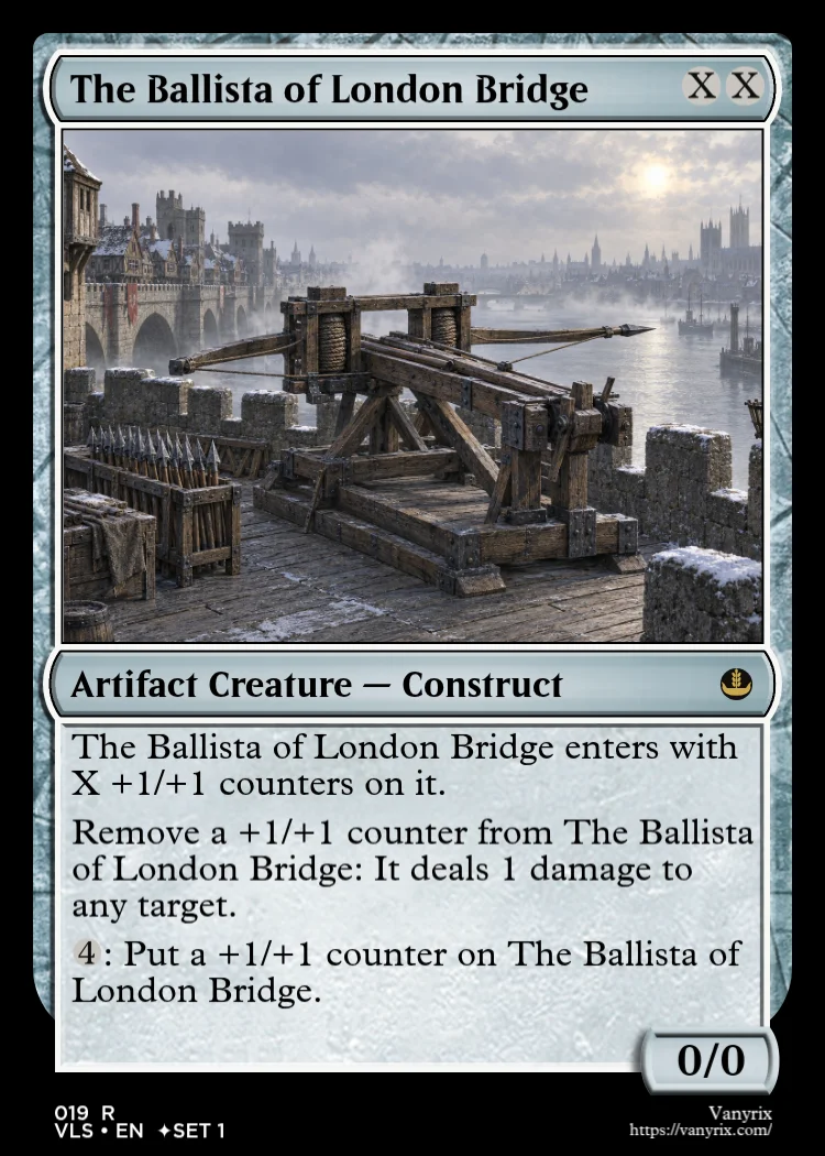 The Ballista of London Bridge