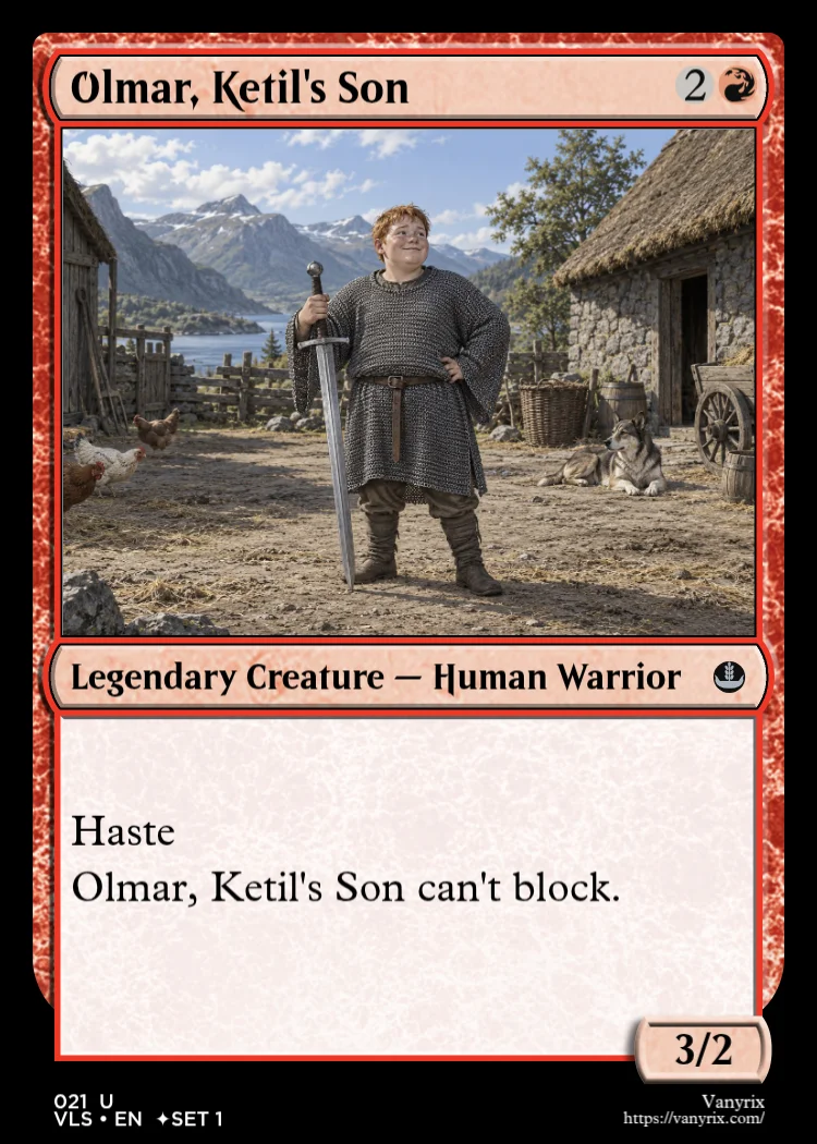 Olmar, Ketil's Son