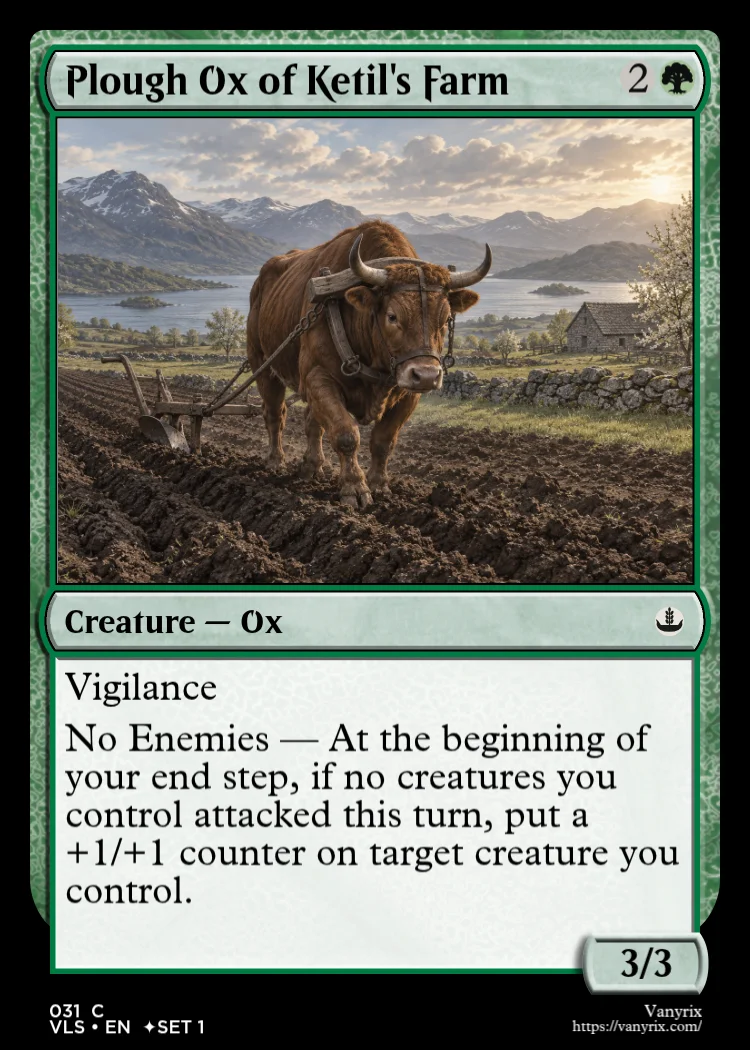 Plough Ox of Ketil's Farm