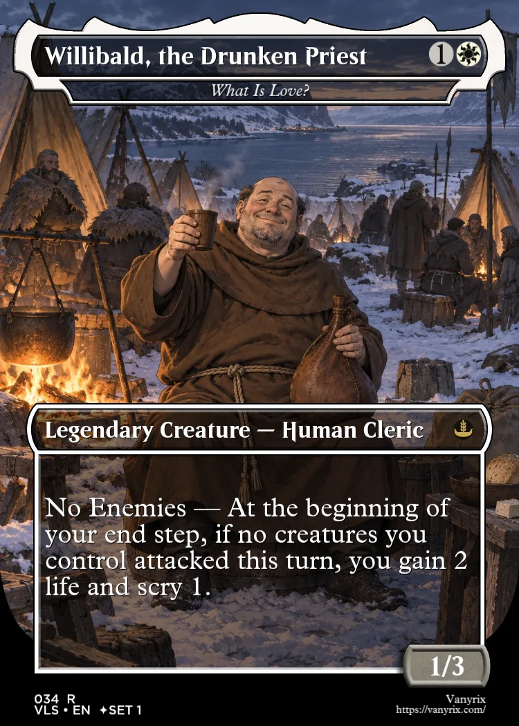 Willibald, the Drunken Priest