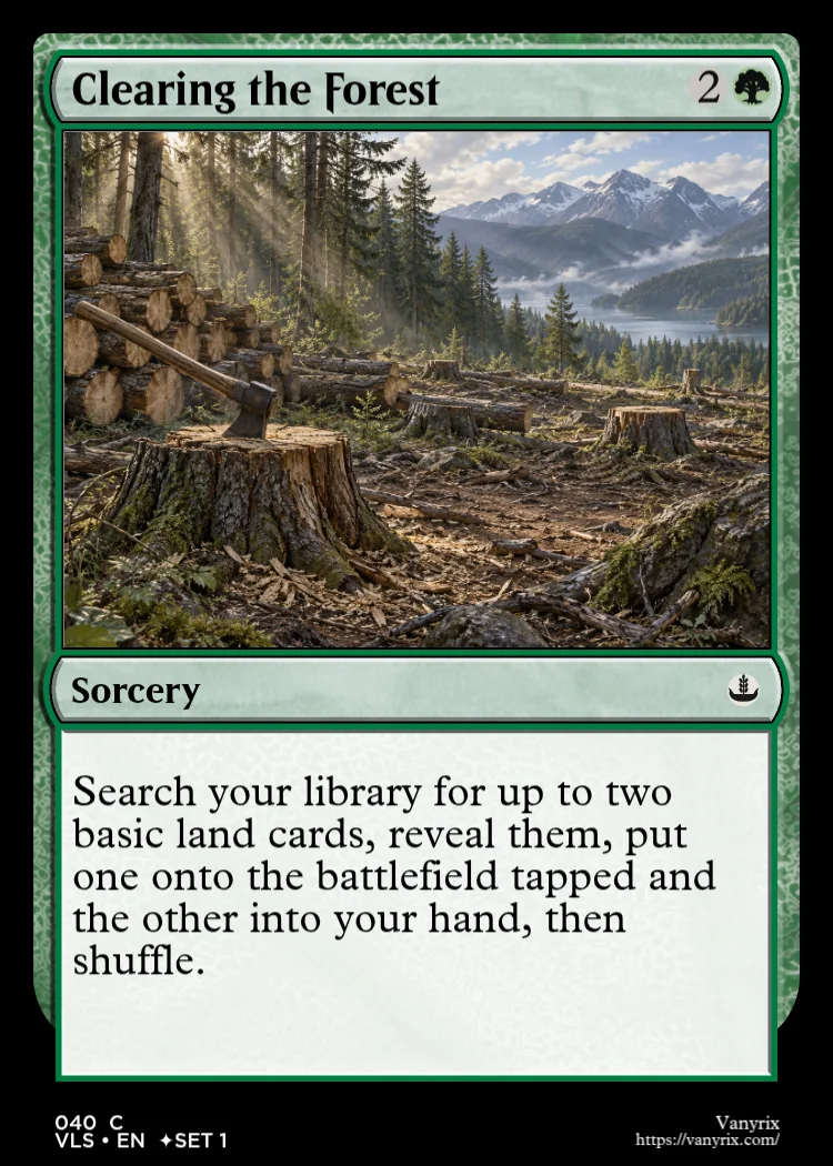 Clearing the Forest