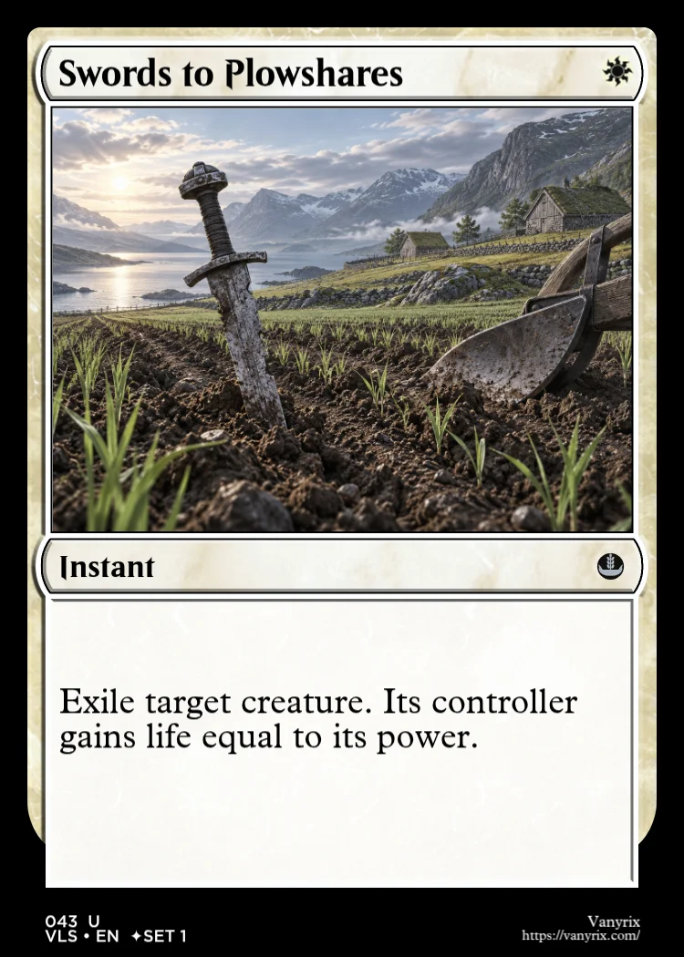 Swords to Plowshares