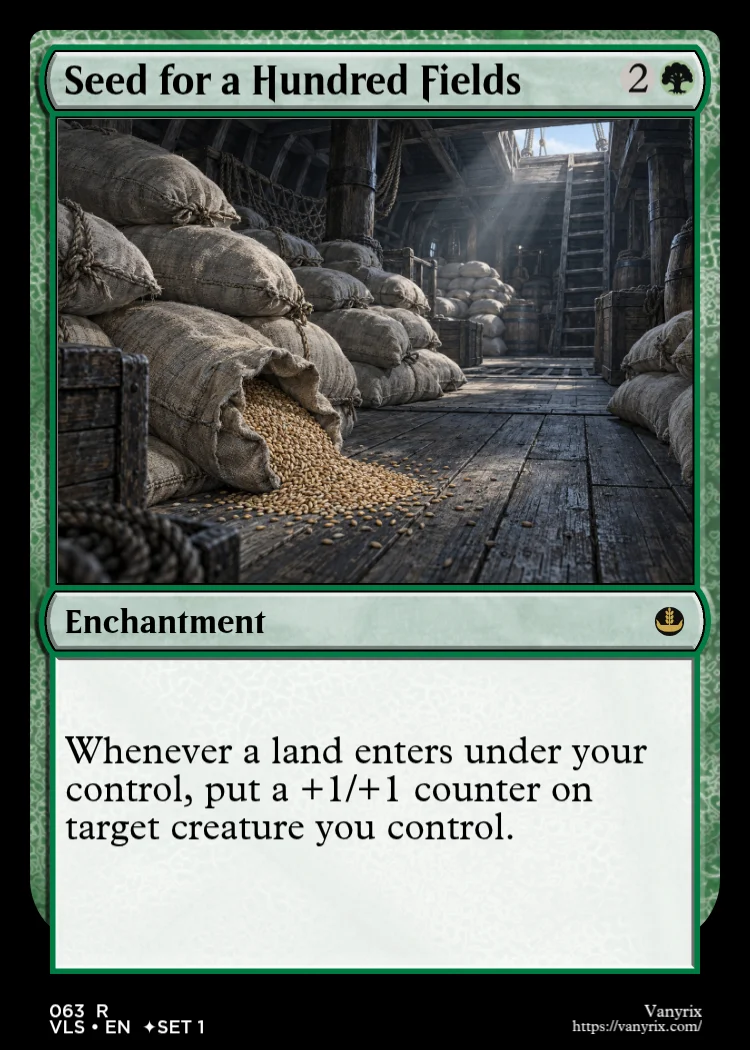 Seed for a Hundred Fields