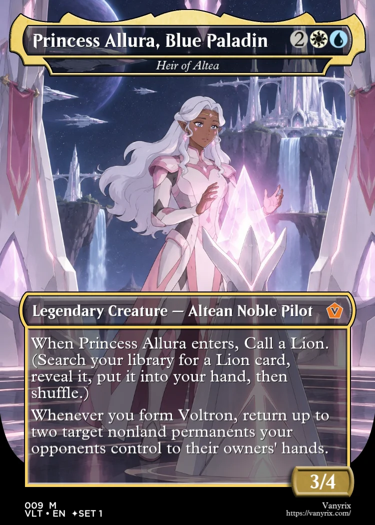 Princess Allura, Blue Paladin