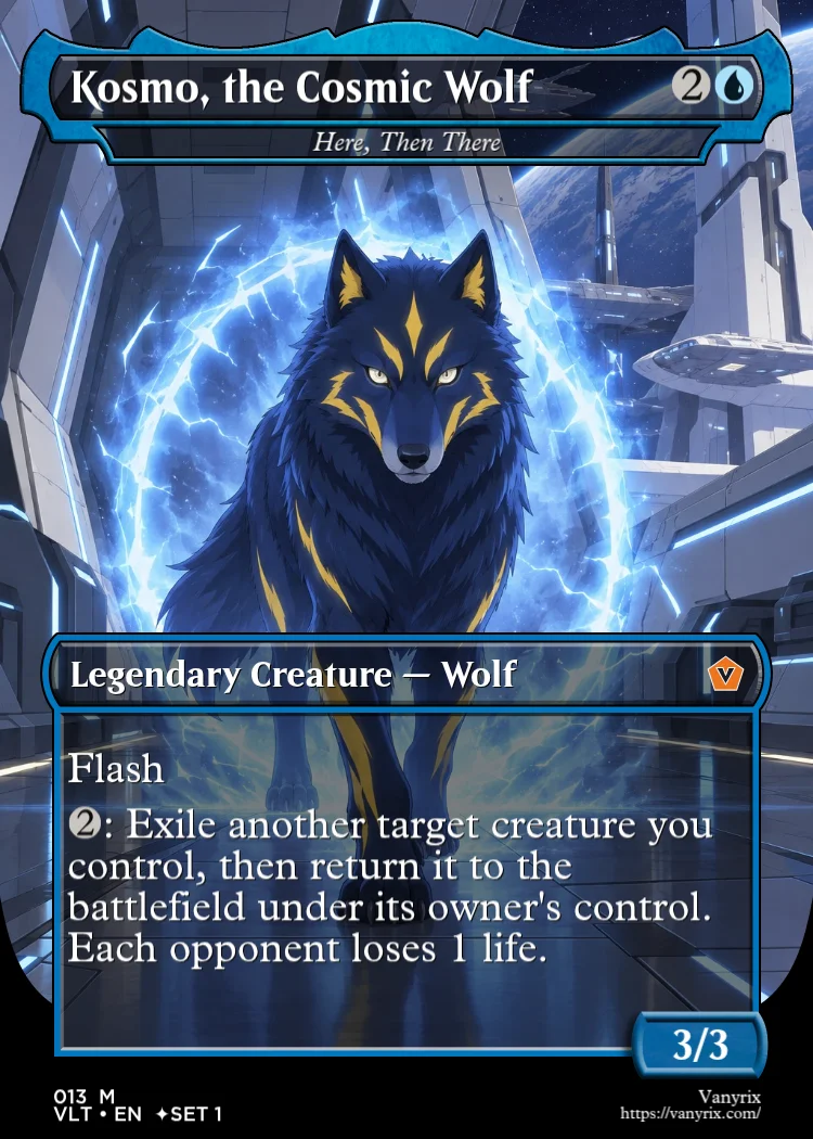 Kosmo, the Cosmic Wolf
