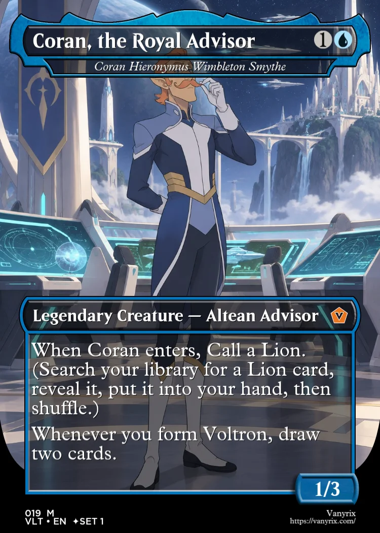 Coran, the Royal Advisor
