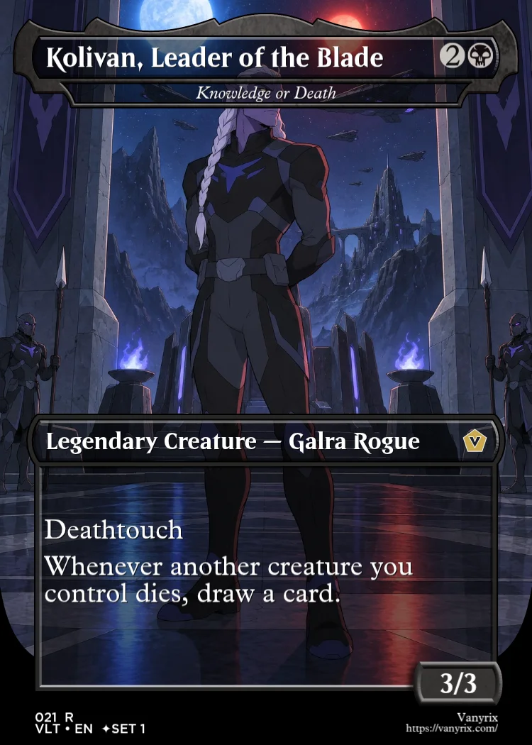 Kolivan, Leader of the Blade
