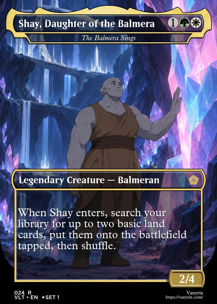 Shay, Daughter of the Balmera