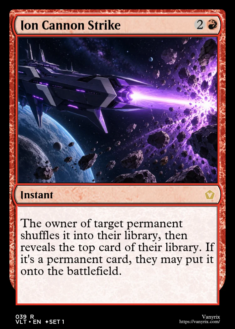 Ion Cannon Strike