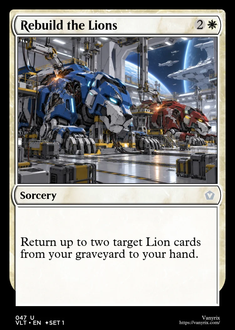 Rebuild the Lions