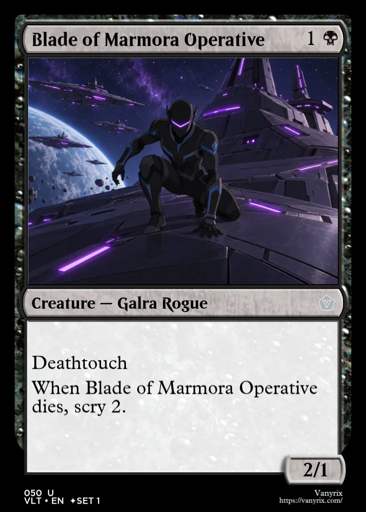 Blade of Marmora Operative