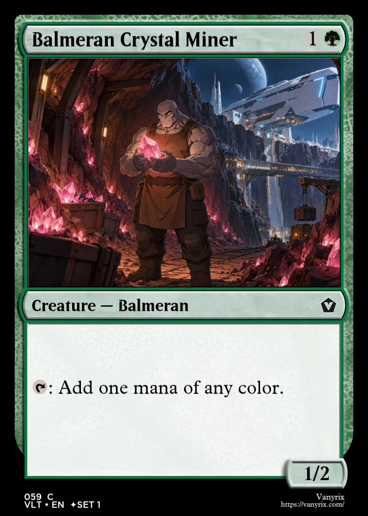 Balmeran Crystal Miner