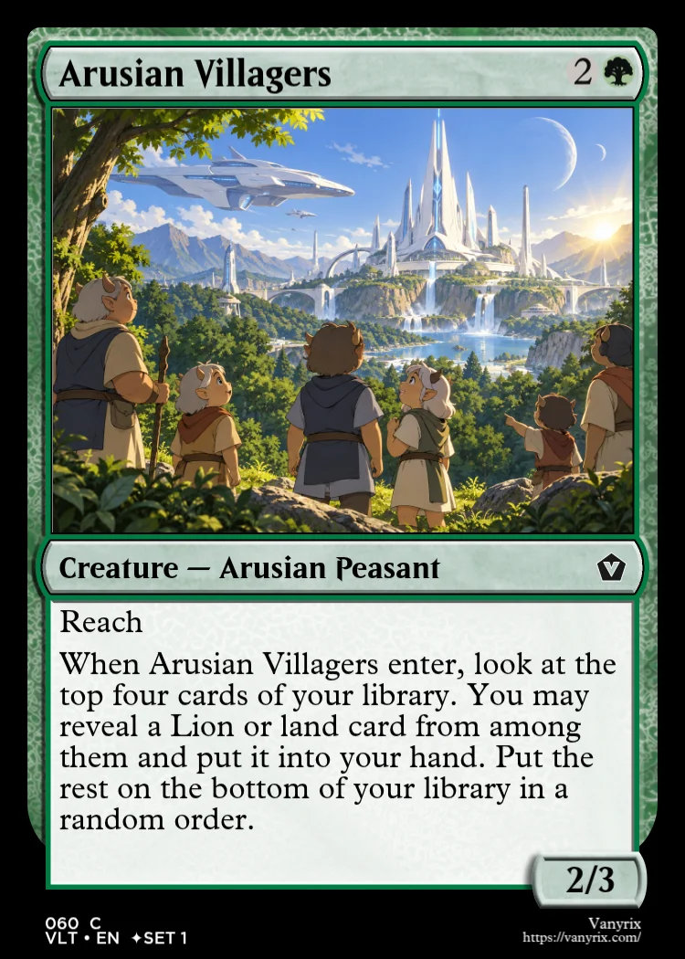Arusian Villagers