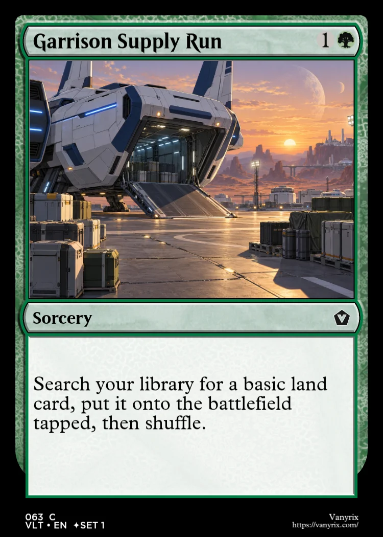 Garrison Supply Run