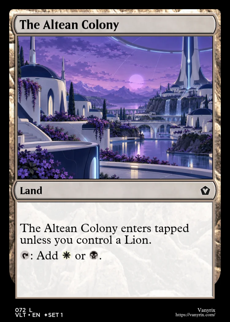 The Altean Colony