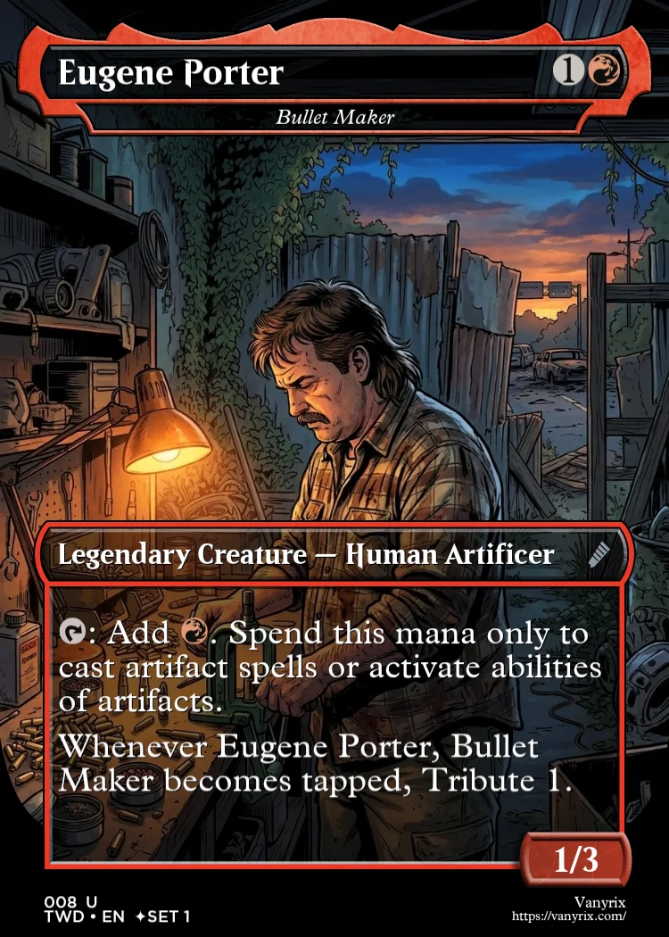 Eugene Porter, Bullet Maker
