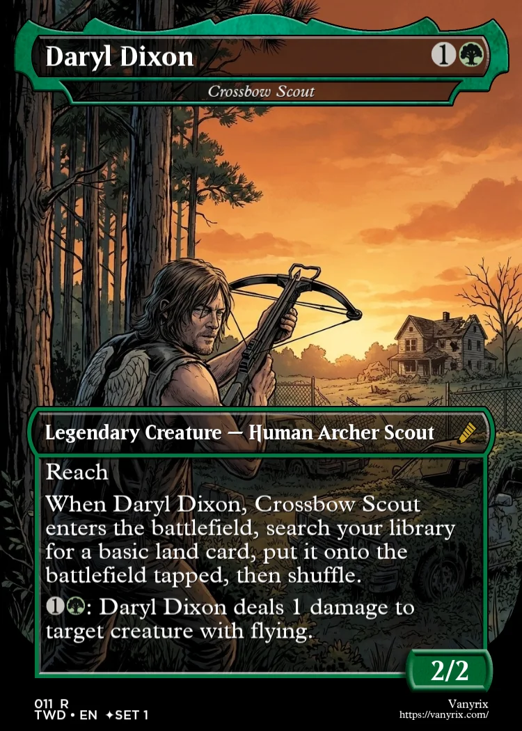 Daryl Dixon, Crossbow Scout