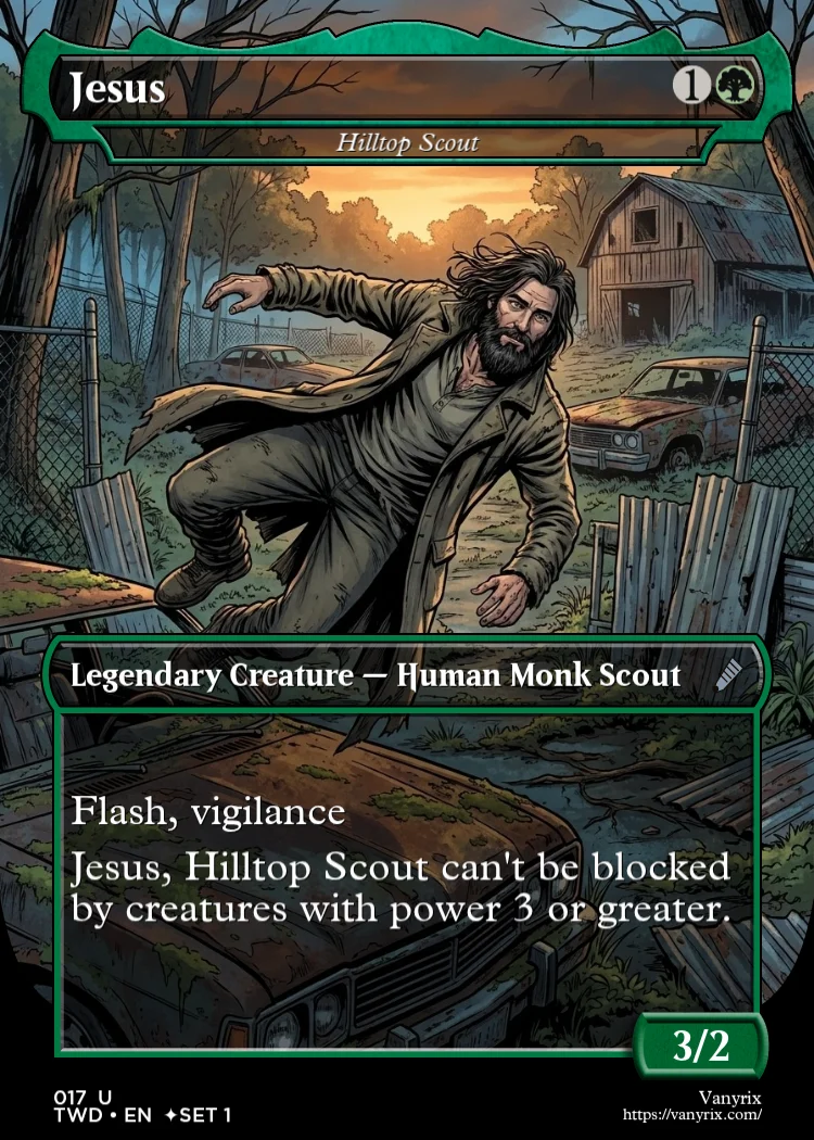 Jesus, Hilltop Scout