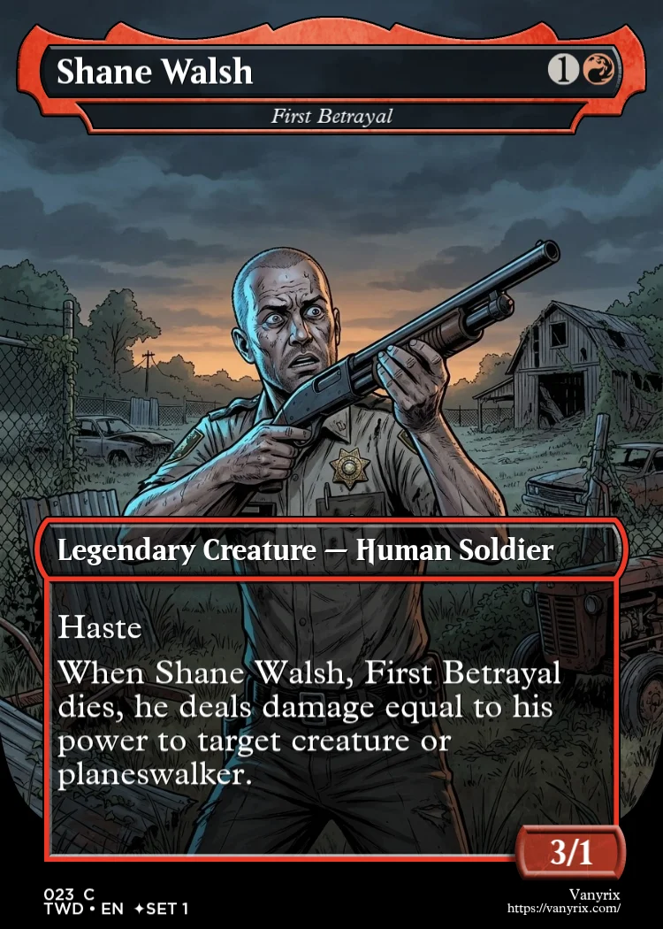 Shane Walsh, First Betrayal