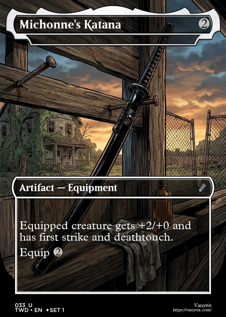 Michonne's Katana