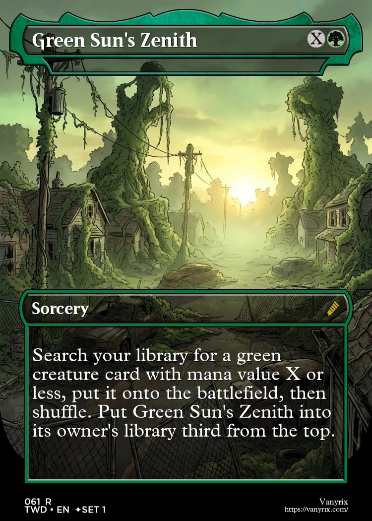 Green Sun's Zenith