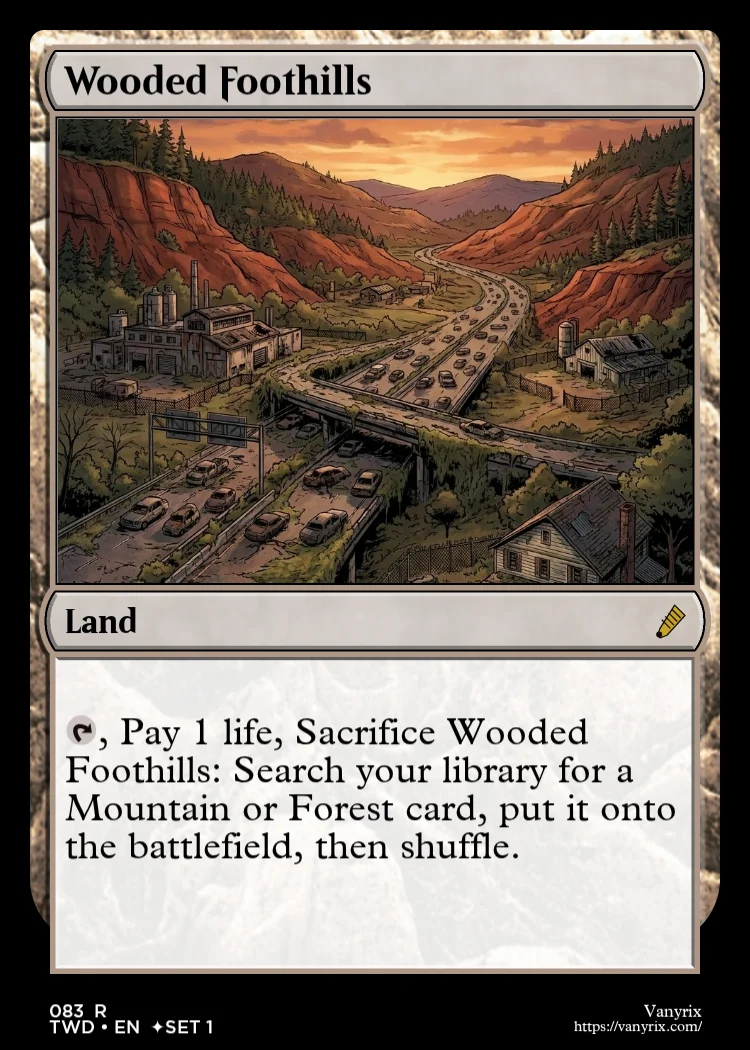 Wooded Foothills
