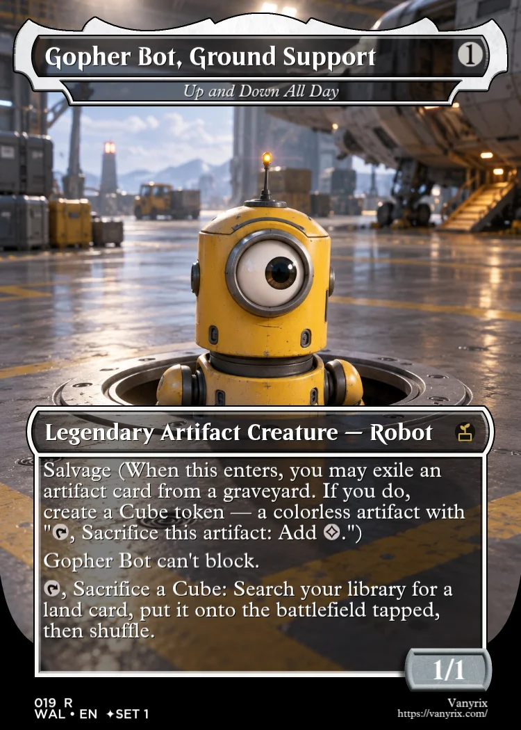 Gopher Bot, Ground Support