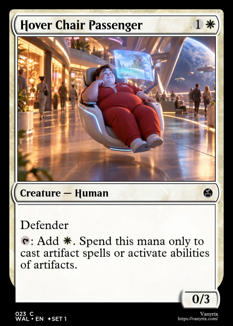 Hover Chair Passenger