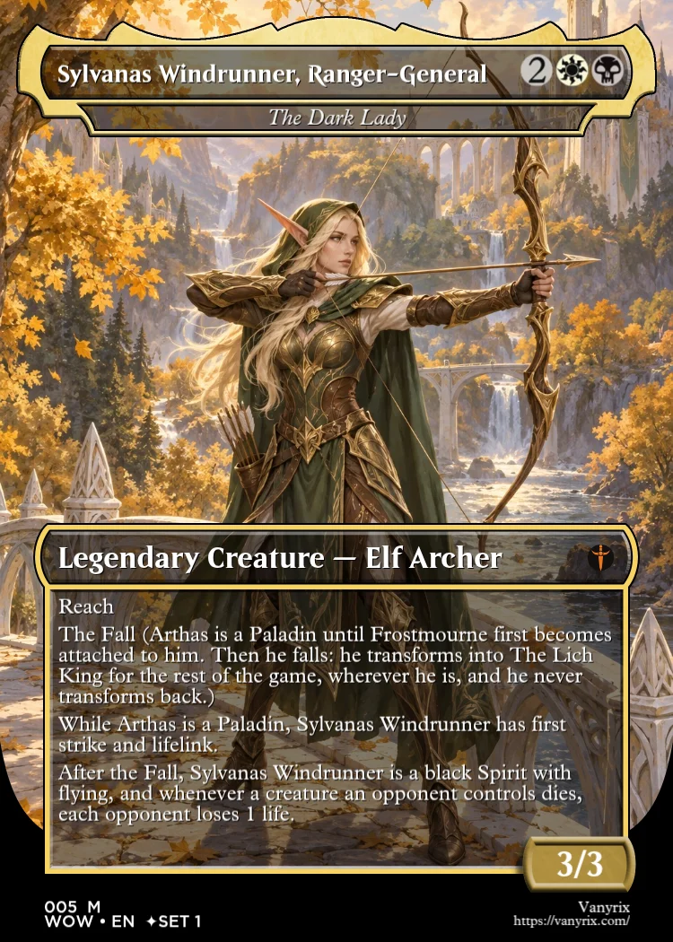Sylvanas Windrunner, Ranger-General