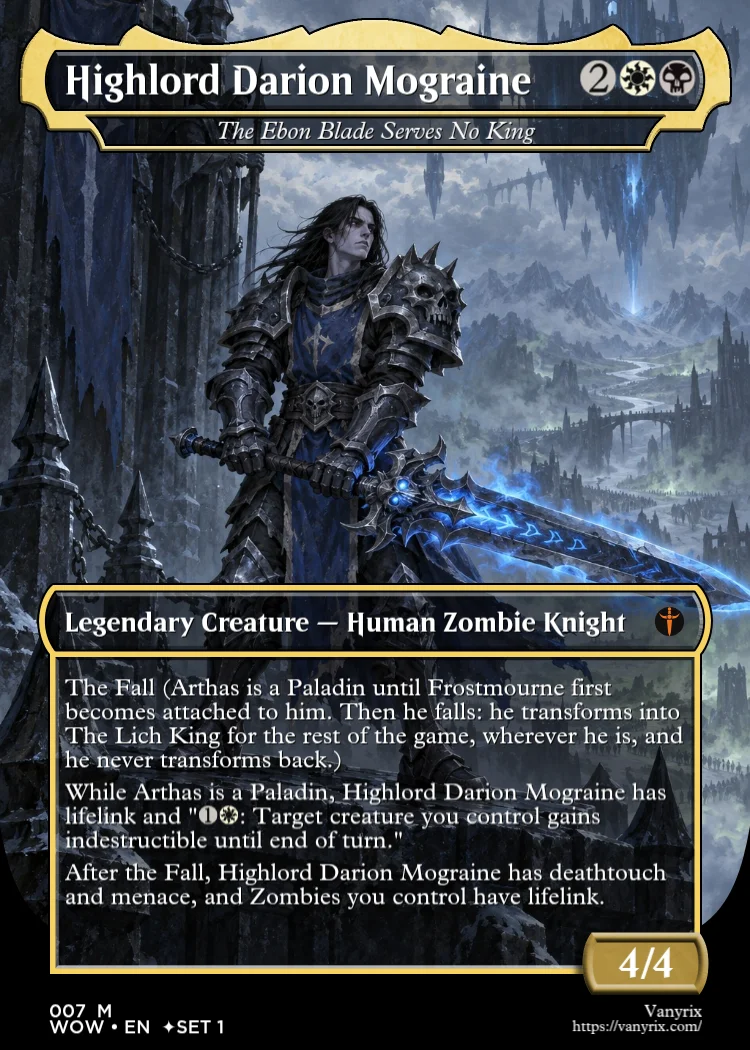 Highlord Darion Mograine