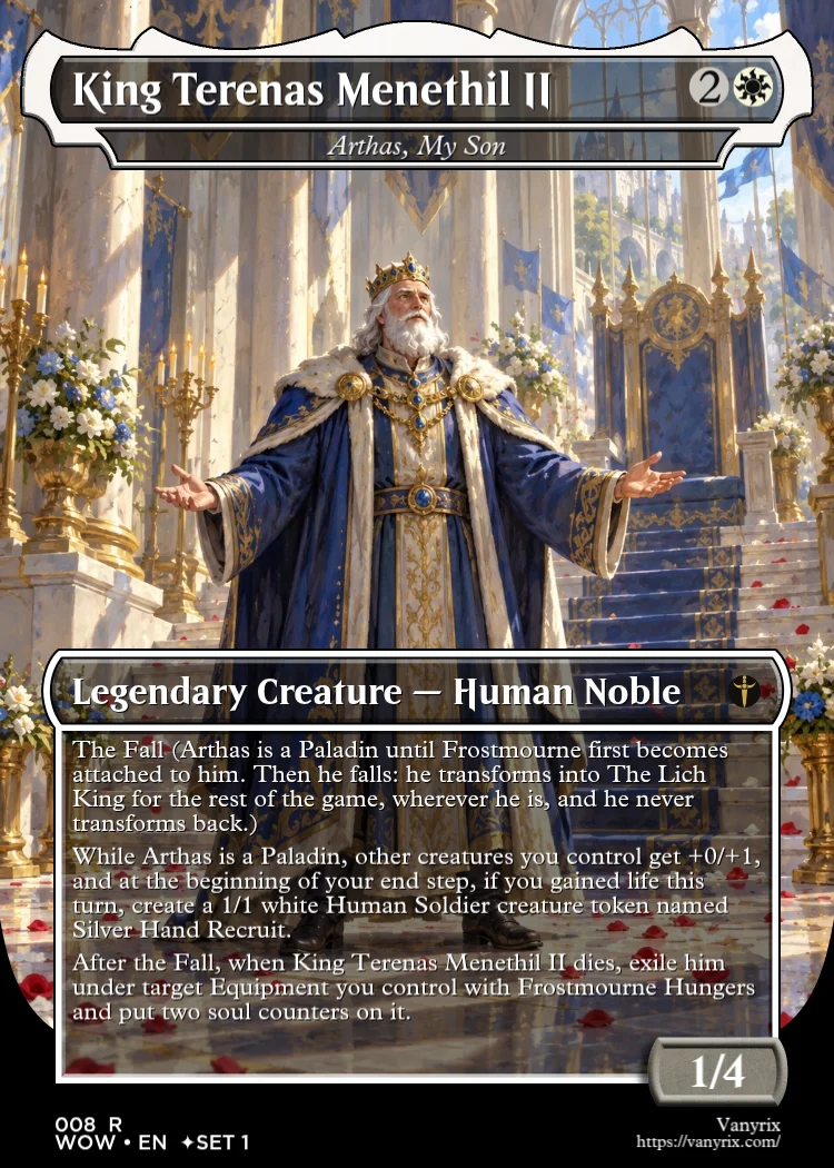 King Terenas Menethil II
