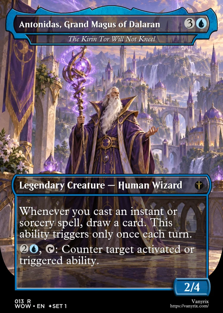 Antonidas, Grand Magus of Dalaran