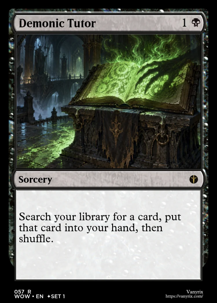 Demonic Tutor