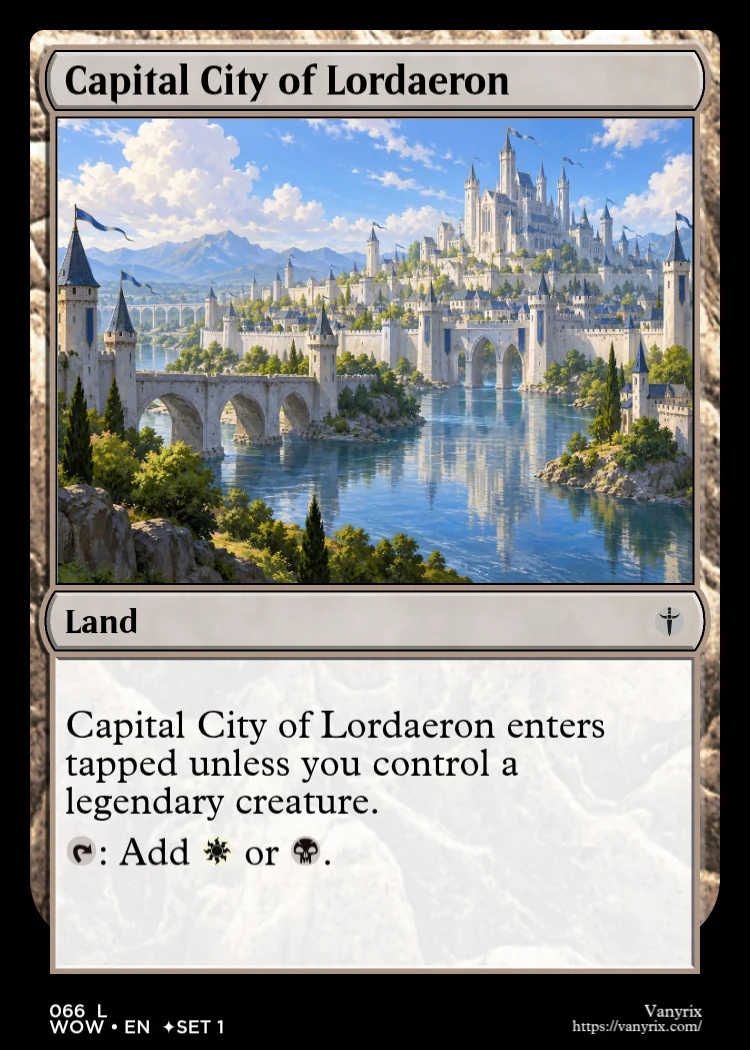 Capital City of Lordaeron