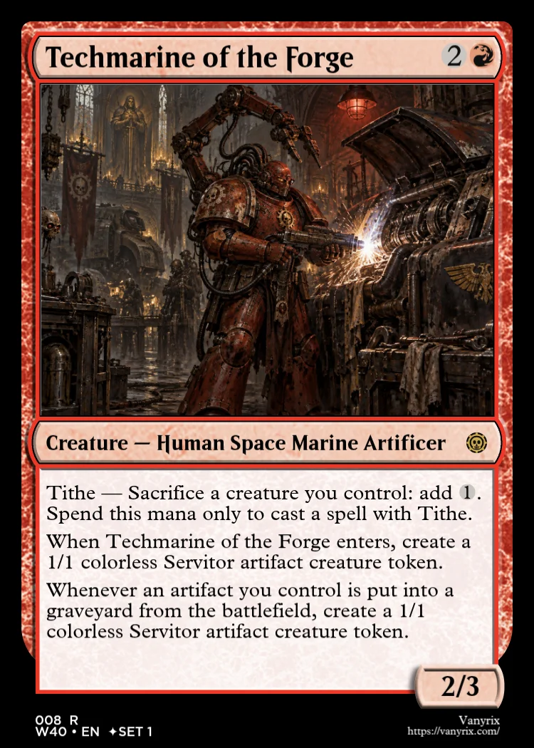 Techmarine of the Forge