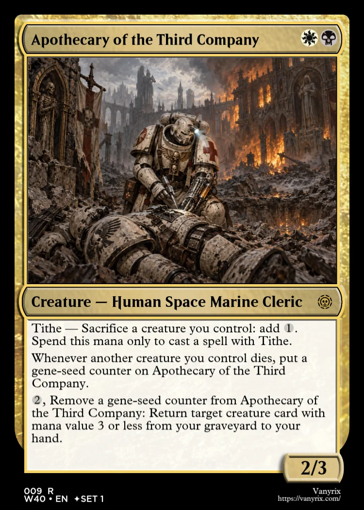 Apothecary of the Third Company