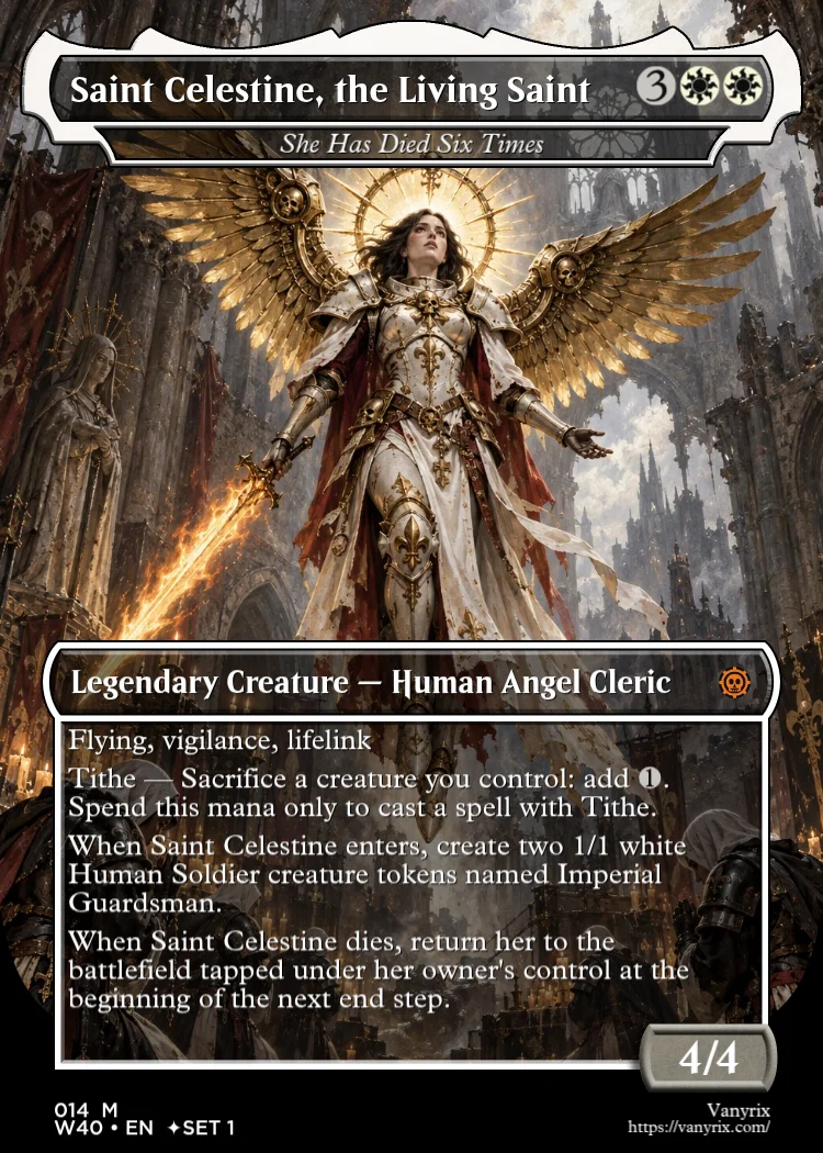 Saint Celestine, the Living Saint