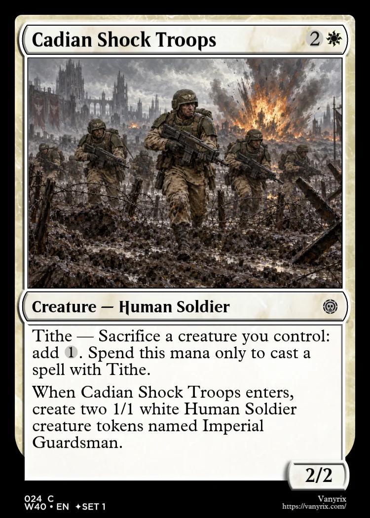 Cadian Shock Troops