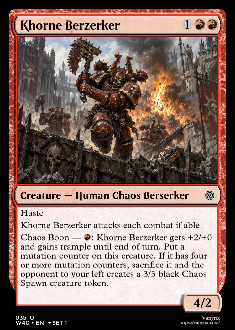 Khorne Berzerker