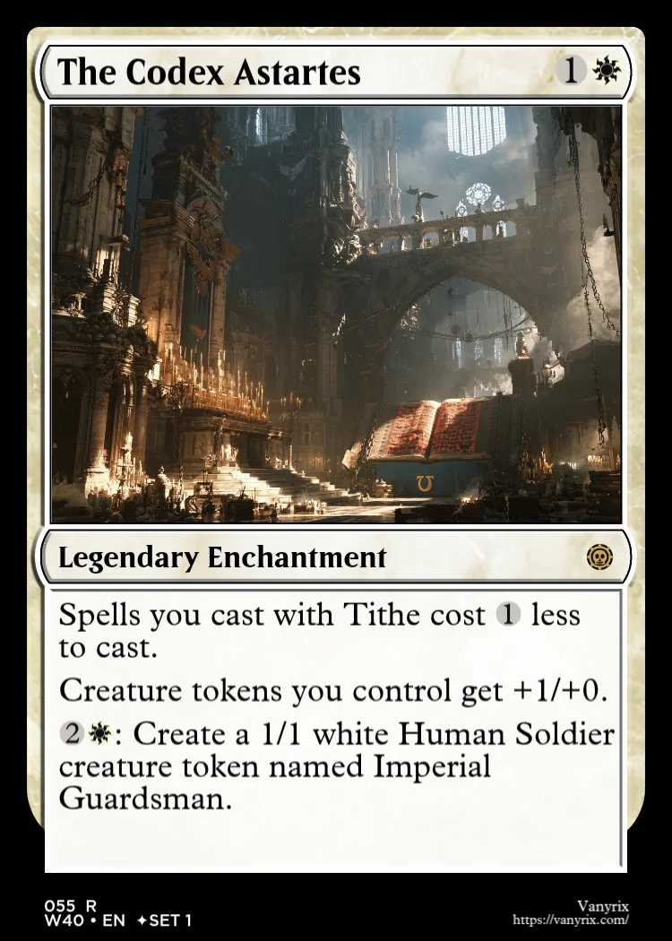 The Codex Astartes