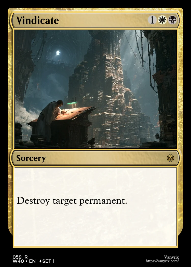 Vindicate