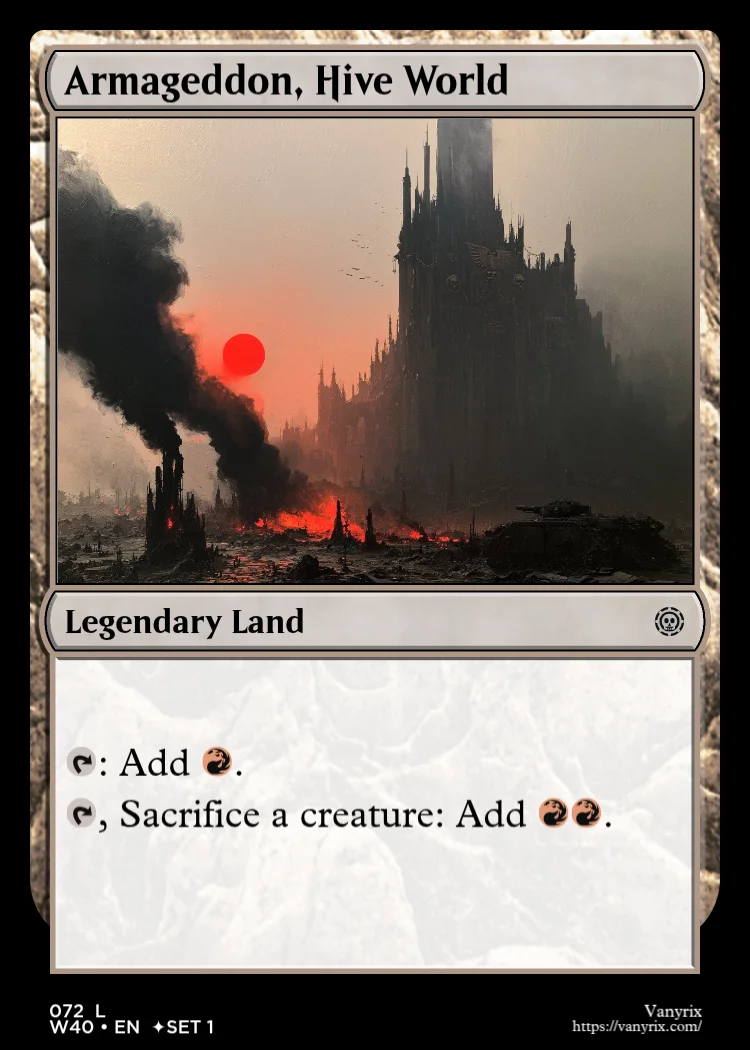 Armageddon, Hive World