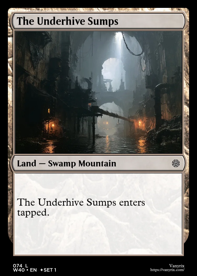 The Underhive Sumps