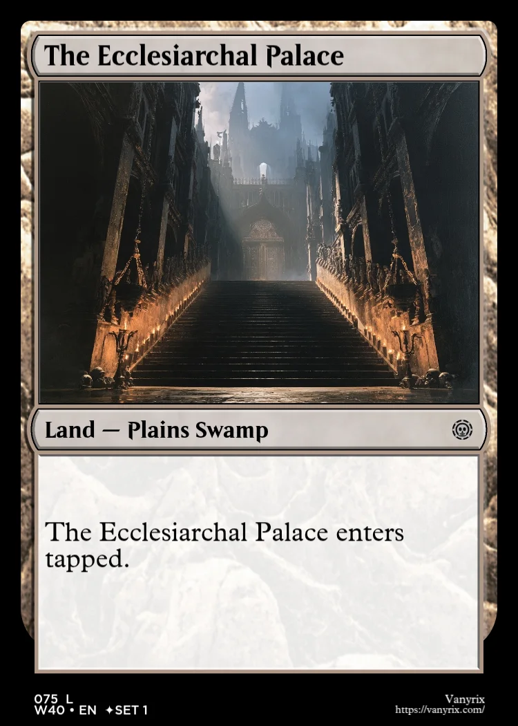 The Ecclesiarchal Palace