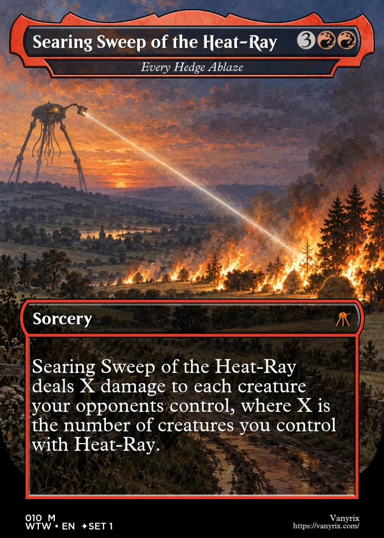 Searing Sweep of the Heat-Ray