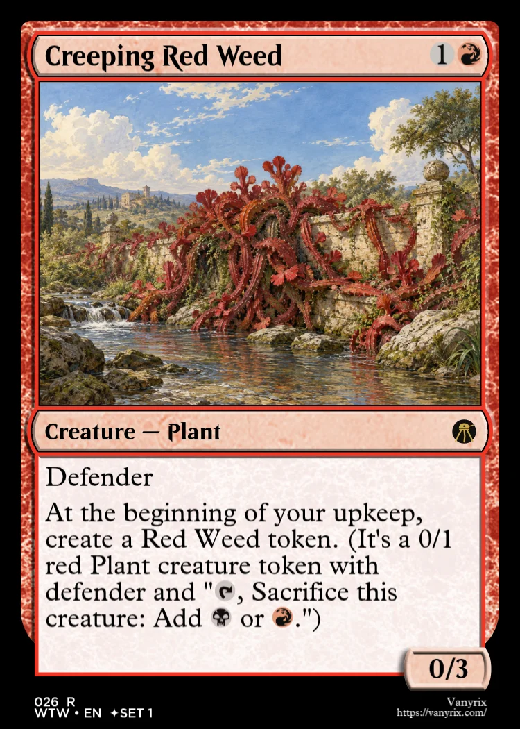 Creeping Red Weed