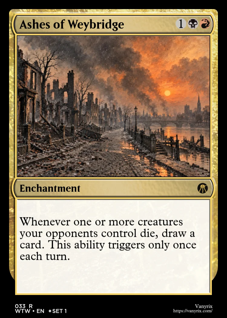 Ashes of Weybridge
