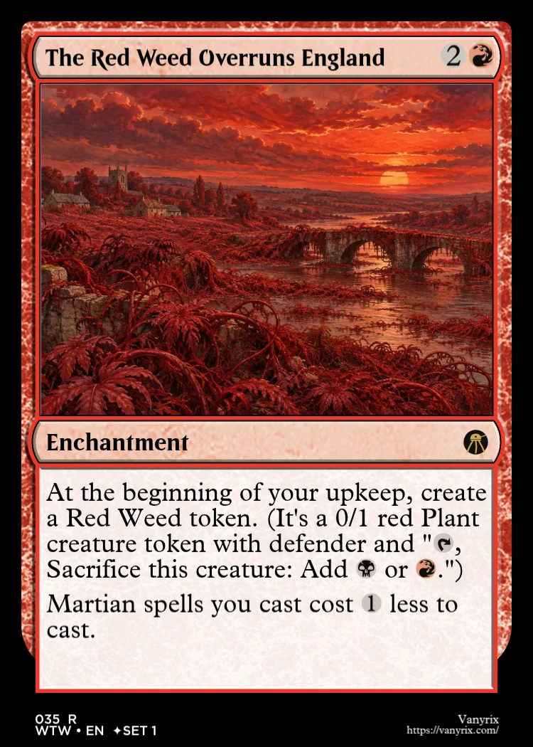The Red Weed Overruns England