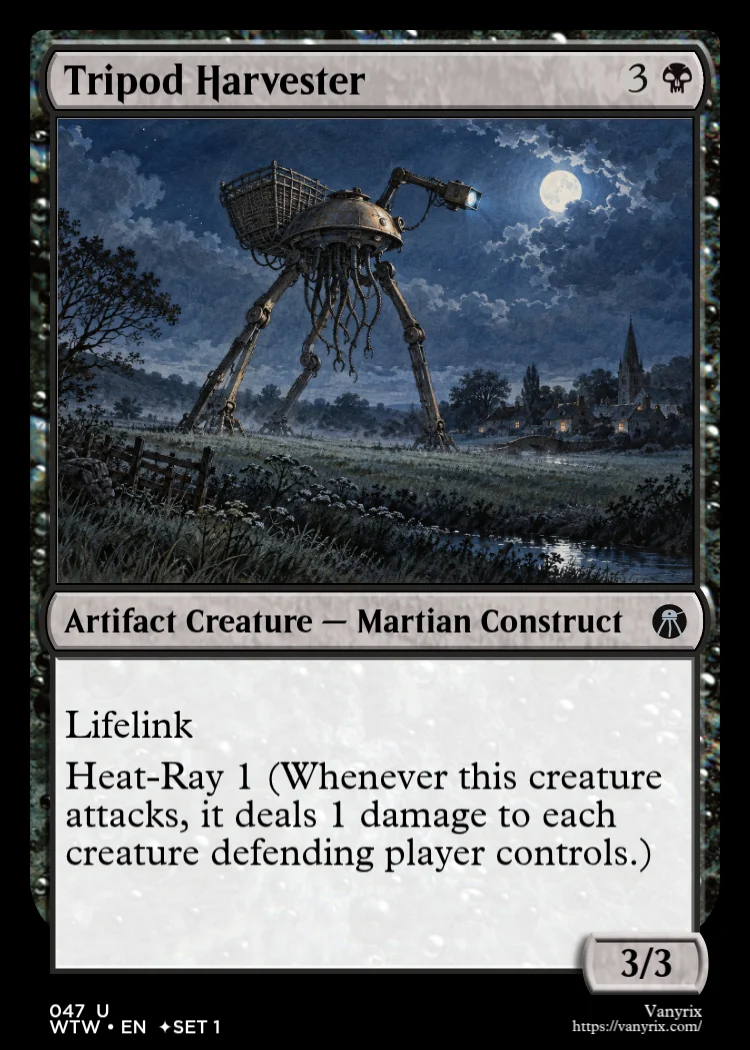 Tripod Harvester