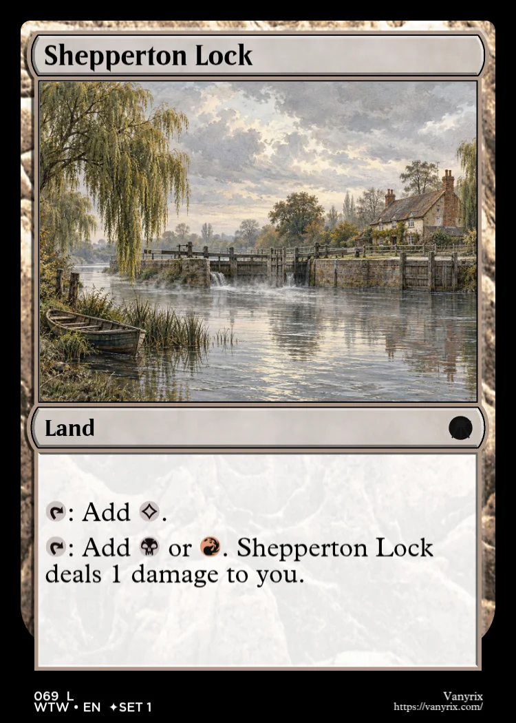 Shepperton Lock